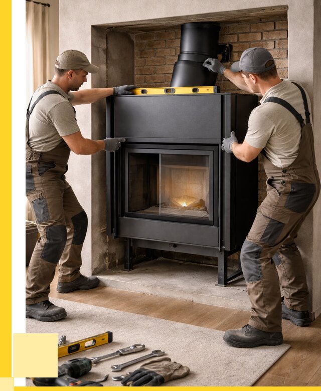 Установка каминных топок в Южном-Сахалинске под ключ от 18596 р. | ЭриданЮжн