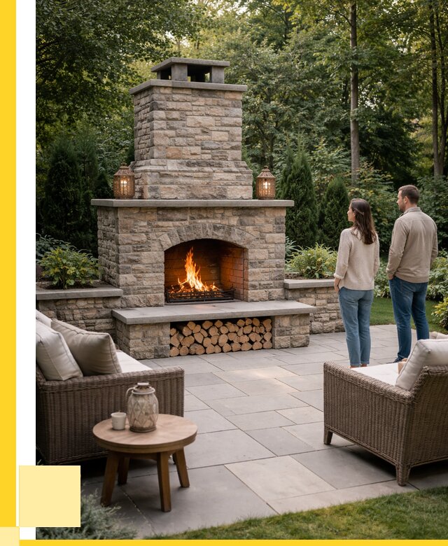 Уличные камины из кирпича в Южном-Сахалинске от 154965 р. | ЭриданЮжн