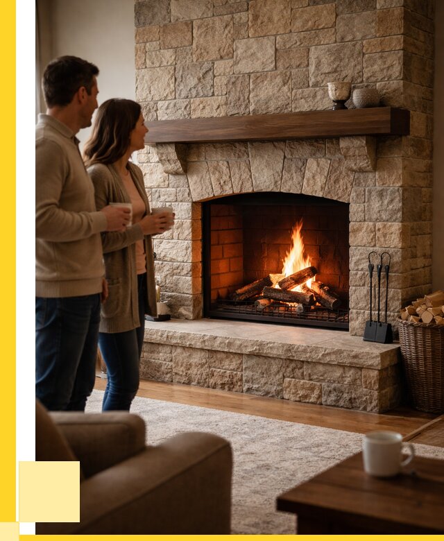 Каменные камины на заказ в Южном-Сахалинске от 185958 р. | ЭриданЮжн