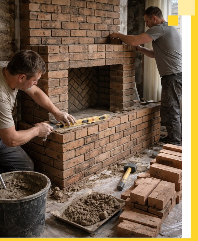 Изготовление и установка кирпичных каминов в Южном-Сахалинске