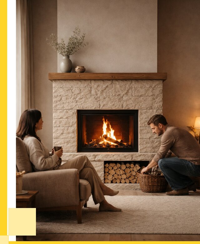 Камины для дома в Южном-Сахалинске под ключ от 154965 р. | ЭриданЮжн