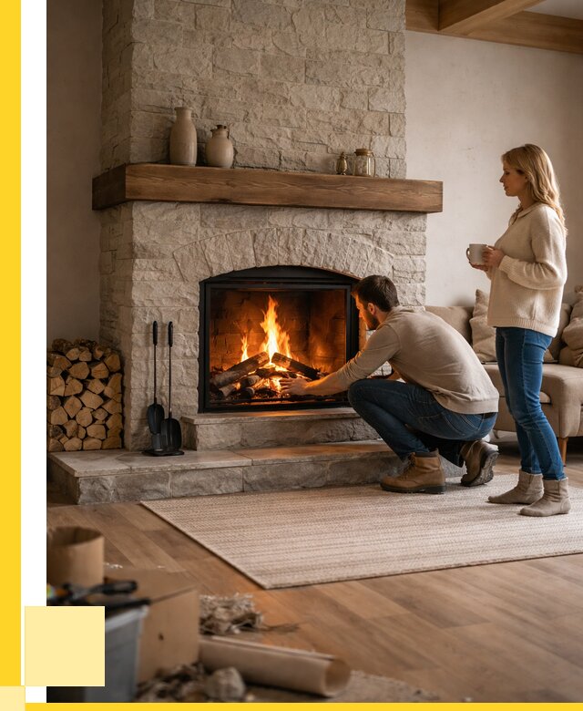 Камины для загородного дома в Южном-Сахалинске от 361585 р., ЭриданЮжн