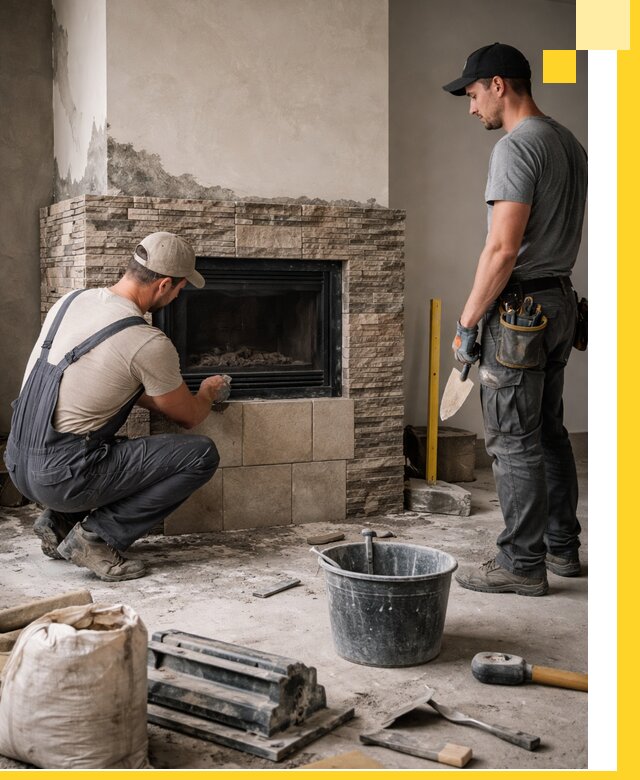 Камины под ключ в Южном-Сахалинске: проект, изготовление и монтаж