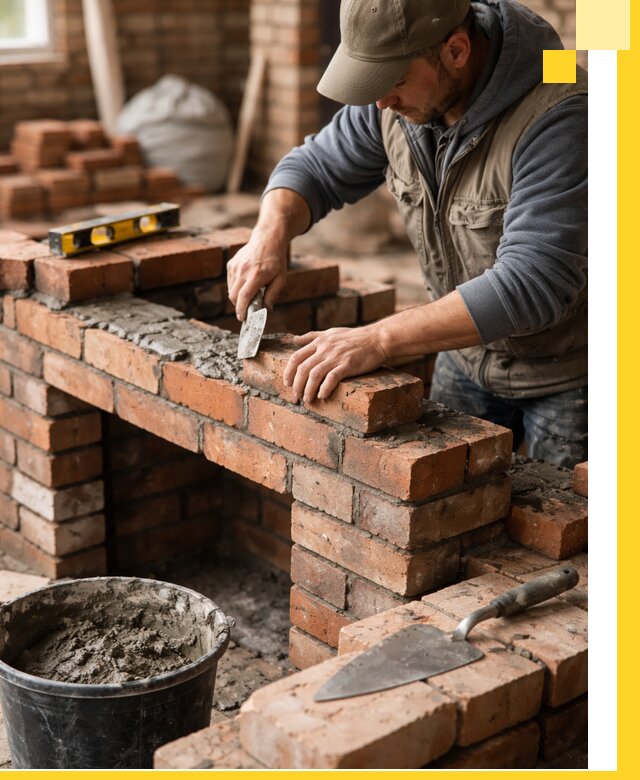 Кладка каминов под ключ в Южном-Сахалинске профессиональная отделка и монтаж