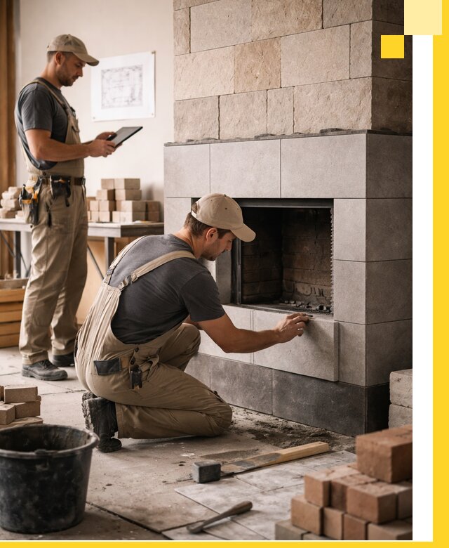 Индивидуальные проекты каминов и каминных систем в Южном-Сахалинске