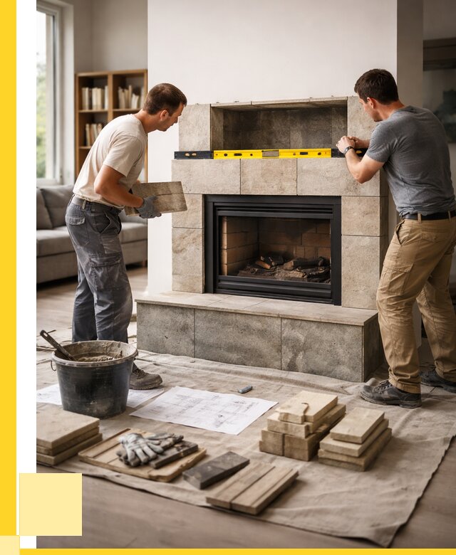 Монтаж каминов и установка в Южном-Сахалинске от 46490 р. | ЭриданЮжн