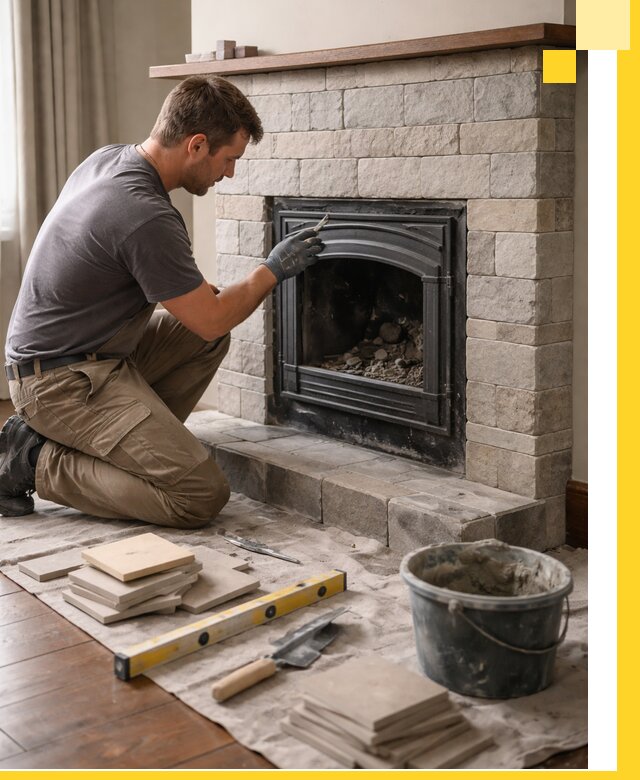 Профессиональный ремонт каминов в Южном-Сахалинске восстановление и сервис