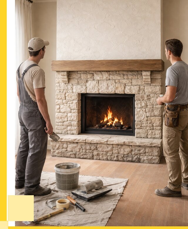 Отделка каминов в Южном-Сахалинске от 6715 р. под ключ | ЭриданЮжн