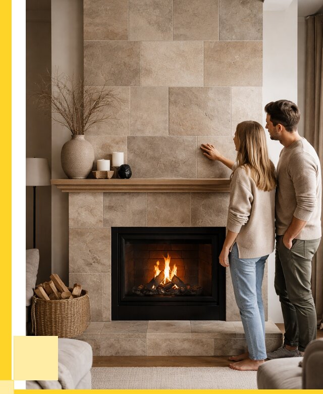 Облицовка каминов керамогранитом в Южном-Сахалинске от 4649 р. | ЭриданЮжн