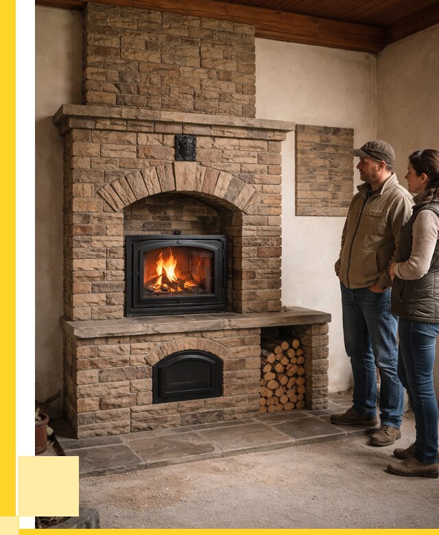 Кирпичная печь под ключ в Южном-Сахалинске от 154965 р. | ЭриданЮжн