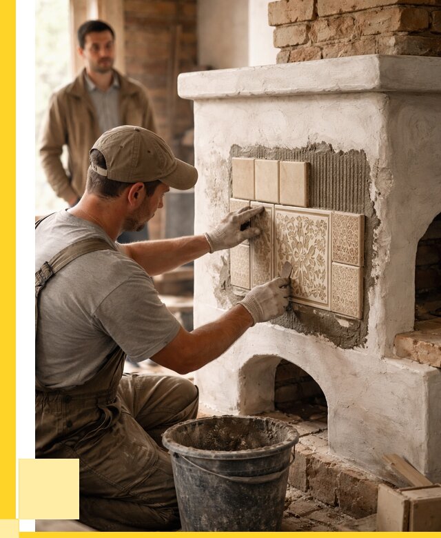 Отделка печей и банных печей в Южном-Сахалинске от 36159 р. | ЭриданЮжн