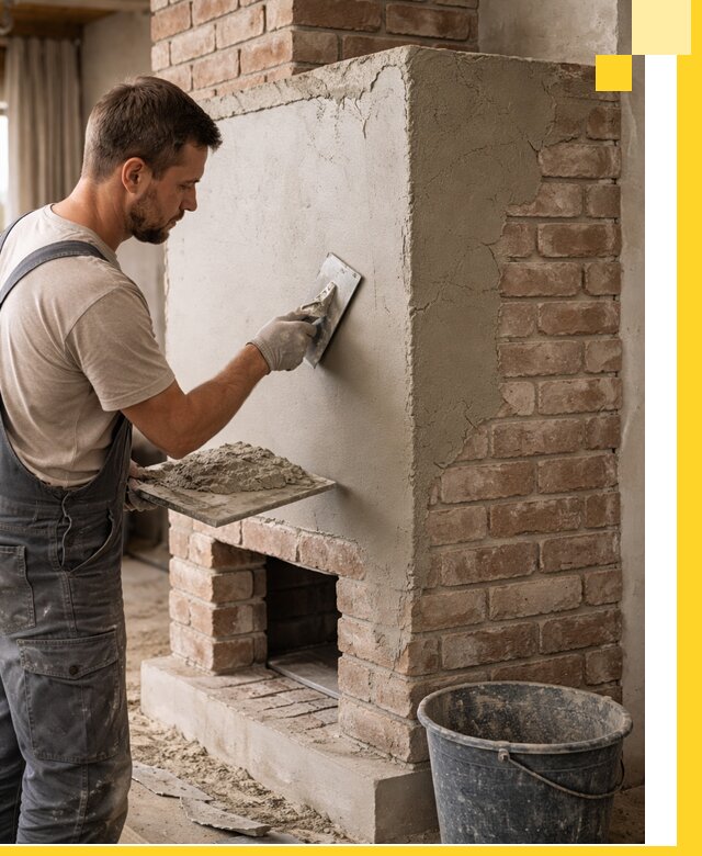 Отделка печей и облицовка каминов в Южном-Сахалинске под ключ