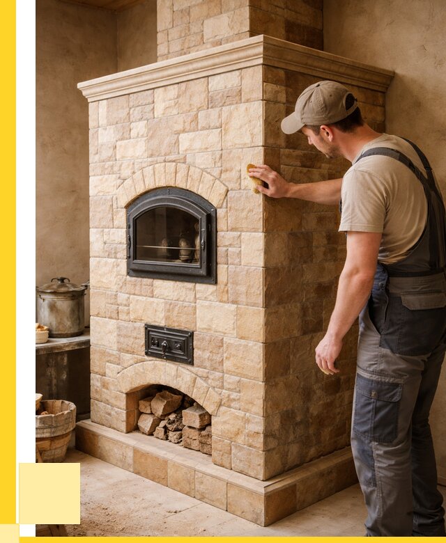 Облицовка печей в Южном-Сахалинске от 4649 р. под ключ | ЭриданЮжн