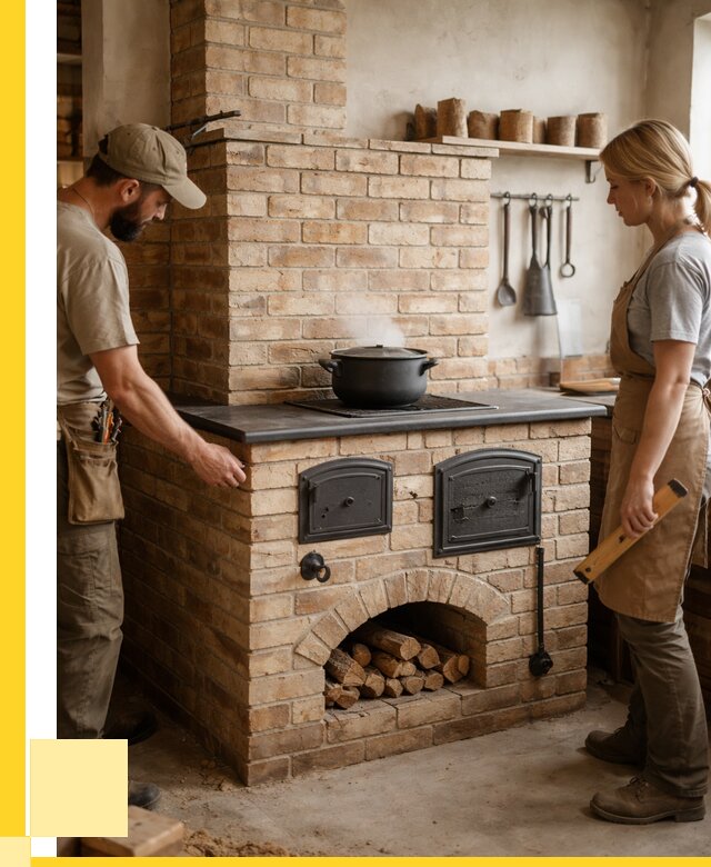 Варочно отопительные печи в Южном-Сахалинске от 92979 р. | ЭриданЮжн