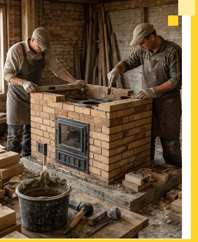 Изготовление и установка варочных печей под ключ в Южном-Сахалинске