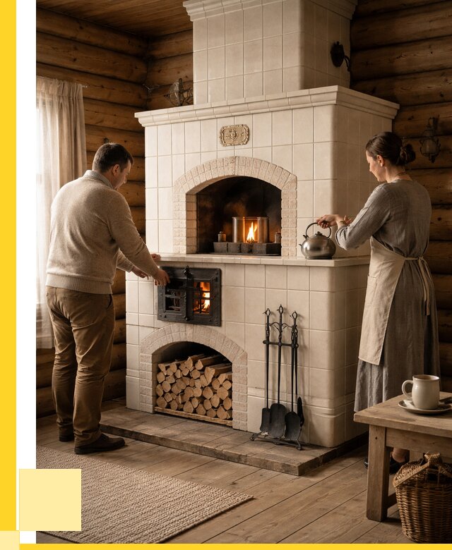 Русские печи в Южном-Сахалинске: установка от 154965 р. ЭриданЮжн