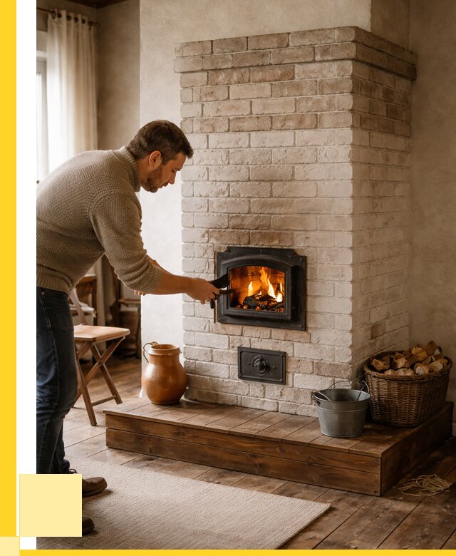 Печь голландка из кирпича в Южном-Сахалинске от 87814 р. | ЭриданЮжн