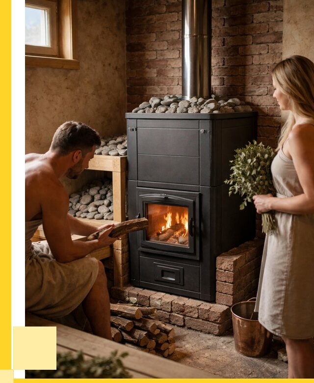 Кирпичная печь для бани на заказ в Южном-Сахалинске от 56821 р. | ЭриданЮжн