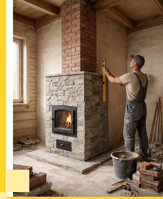 Печи и дымоходы под ключ в Южном-Сахалинске от 46490 р., ЭриданЮжн