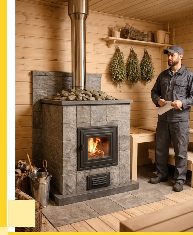 Печи для бани под ключ в Южном-Сахалинске от 123972 р. | ЭриданЮжн