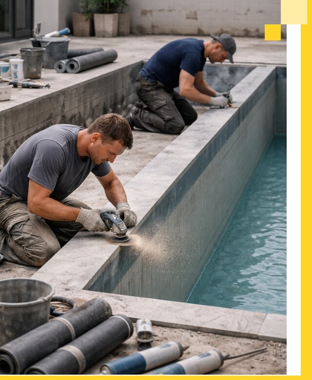 Профессиональный ремонт бассейнов под ключ в Южном-Сахалинске