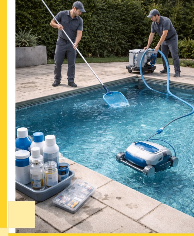 Чистка бассейнов в Южном-Сахалинске роботами, от 4649 р. | ЭриданЮжн