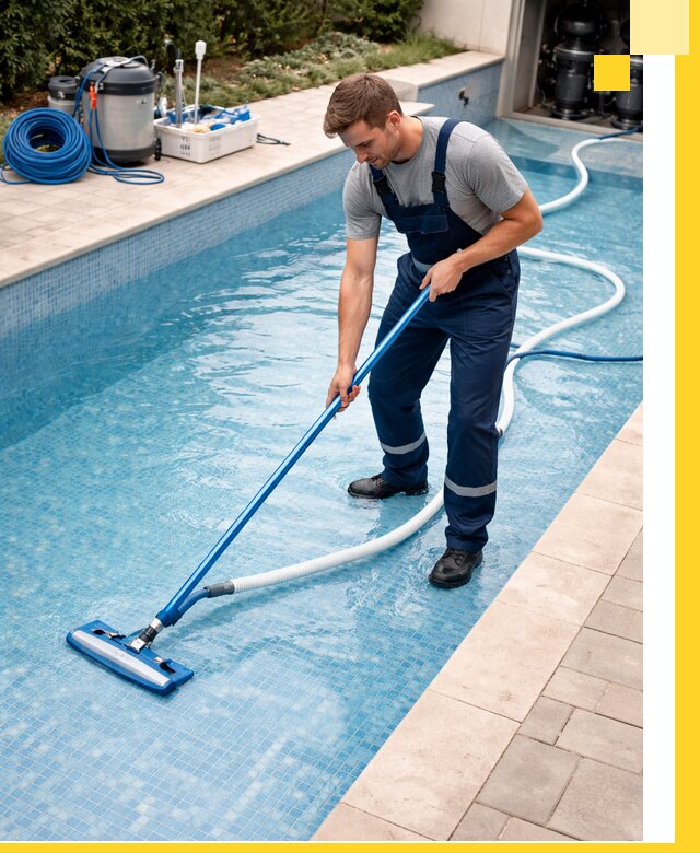 Профессиональная чистка бассейнов и фильтров в Южном-Сахалинске под ключ