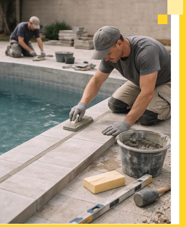 Отделка бассейнов в Южном-Сахалинске: декоративная отделка и гидроизоляция