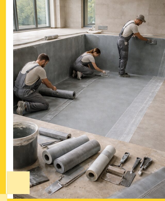 Гидроизоляция бассейнов в Южном-Сахалинске от 2066 р., ЭриданЮжн