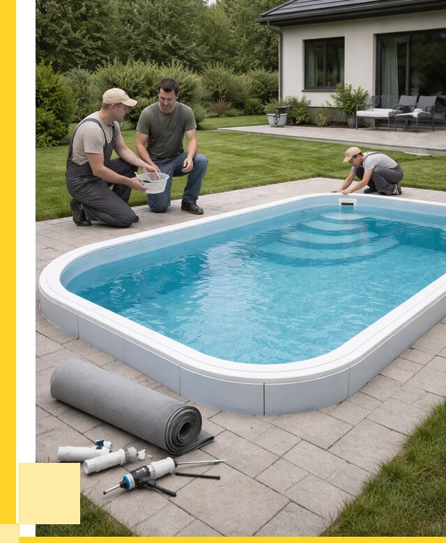 Пластиковый бассейн купить в Южном-Сахалинске от 258275 р., ЭриданЮжн