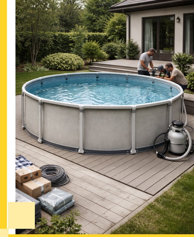 Купить каркасные бассейны в Южном-Сахалинске от 46490 р. | ЭриданЮжн