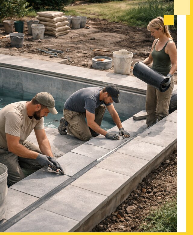 Строительство и монтаж уличных бассейнов под ключ в Южном-Сахалинске