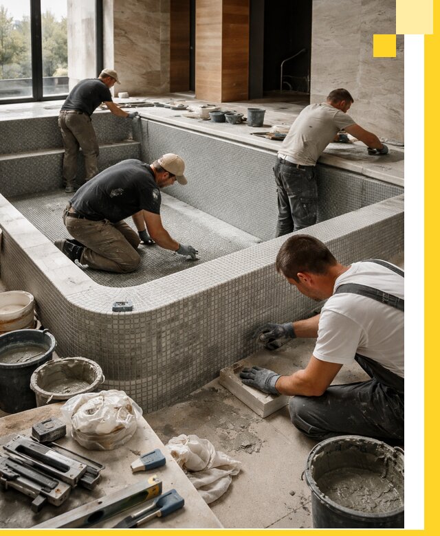 Строительство и установка СПА бассейнов под ключ в Южном-Сахалинске