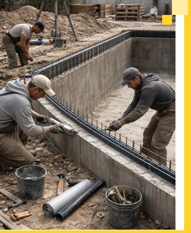 Качественный монтаж чаши бассейна в Южном-Сахалинске под ключ с гарантией