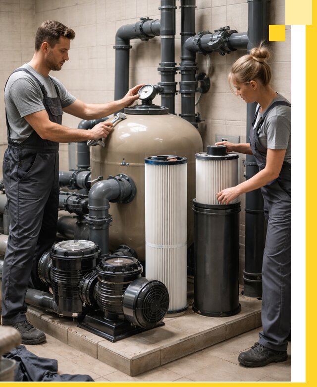 Фильтры и системы фильтрации для бассейнов в Южном-Сахалинске