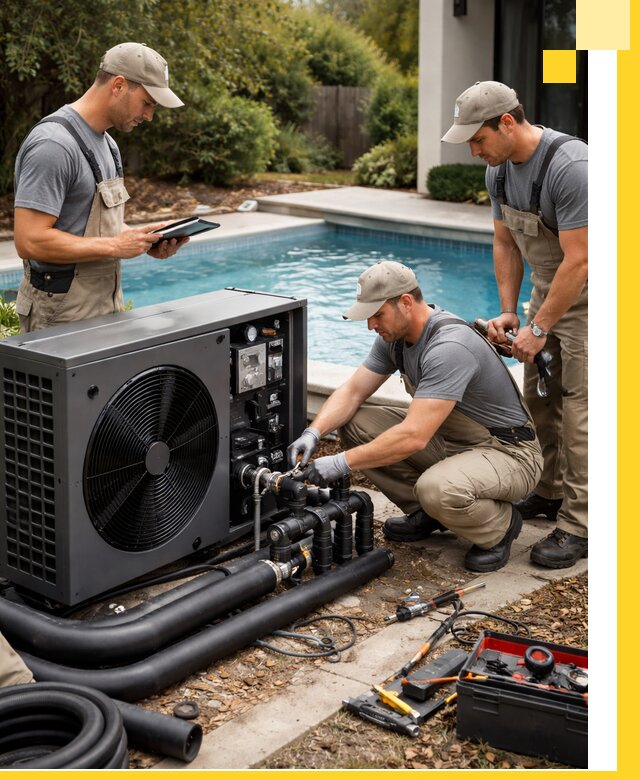 Проектирование и установка тепловых насосов для бассейнов в Южном-Сахалинске