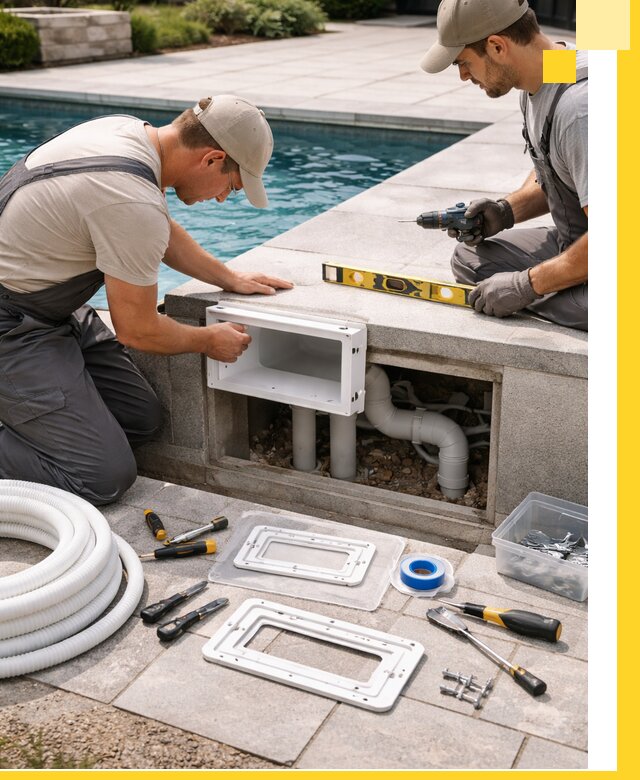 Поставка и установка скиммеров для бассейнов в Южном-Сахалинске