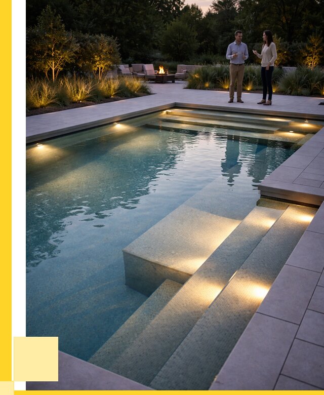 Освещение бассейнов в Южном-Сахалинске под ключ от 25828 р. | ЭриданЮжн