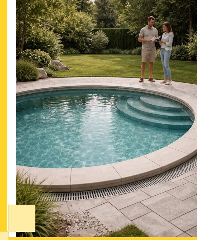 Круглые каркасные бассейны купить в Южном-Сахалинске от 258275 р. | ЭриданЮжн