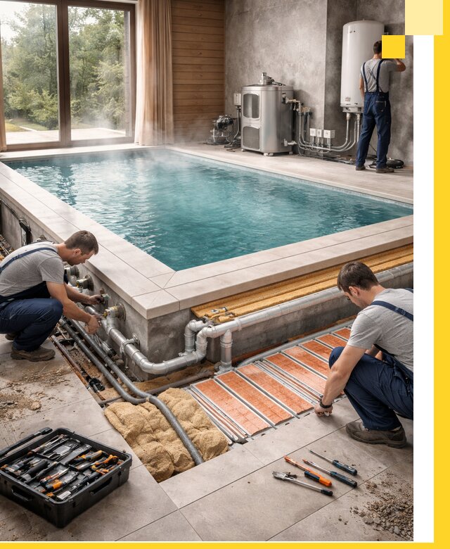 Проектирование и строительство тёплых бассейнов в Южном-Сахалинске