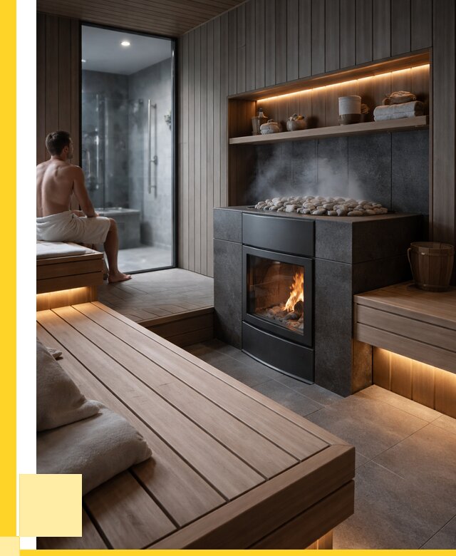 Проект сауны в частном доме в Южном-Сахалинске от 36159 р. | ЭриданЮжн