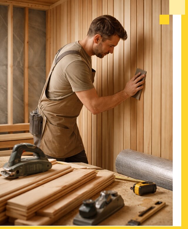 Профессиональная отделка саун и парных под ключ в Южном-Сахалинске