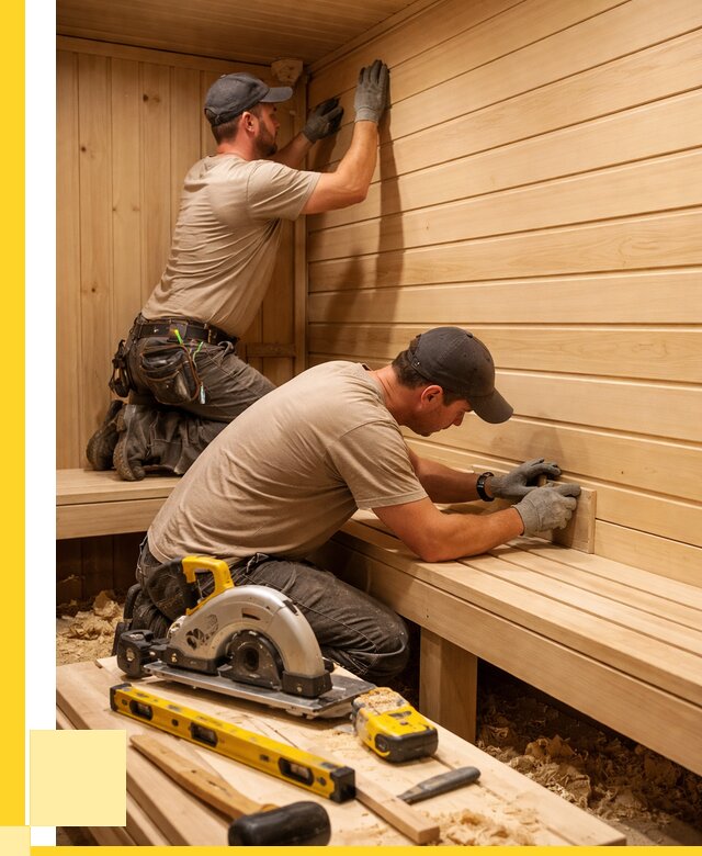 Обшивка саун вагонкой в Южном-Сахалинске от 2583 р. | ЭриданЮжн