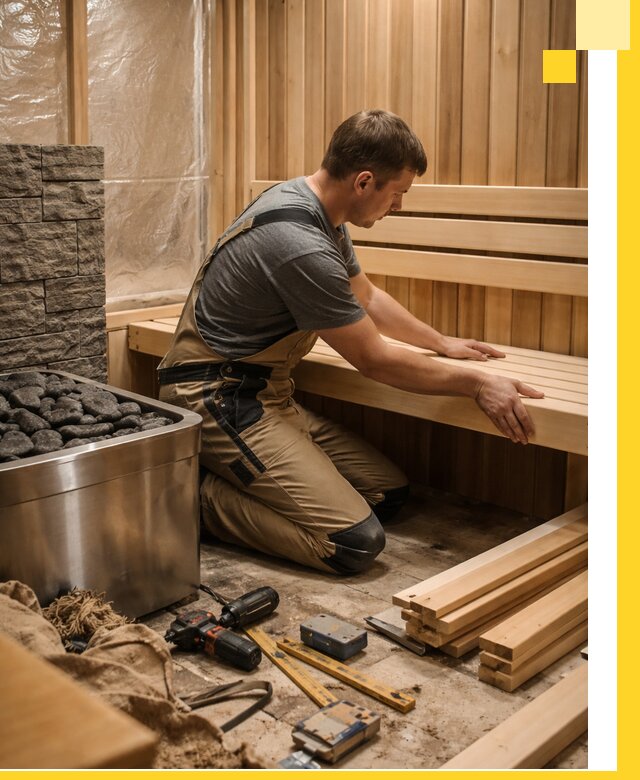 Сауны для дома под ключ с проектированием и монтажом в Южном-Сахалинске