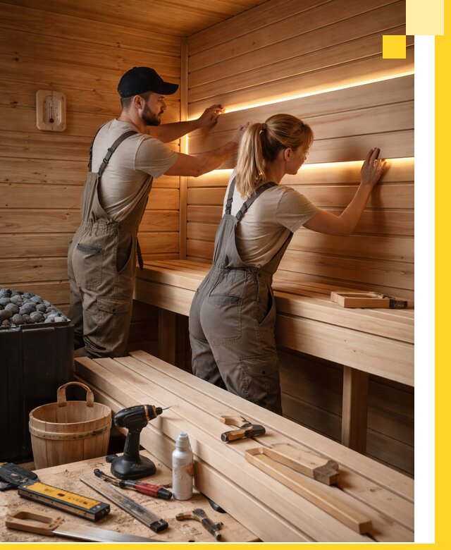 Дизайн саун и бань под ключ с индивидуальным проектом в Южном-Сахалинске