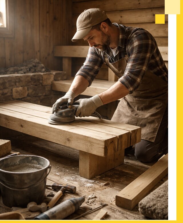 Ремонт бань под ключ в Южном-Сахалинске с гарантией качества и сроков