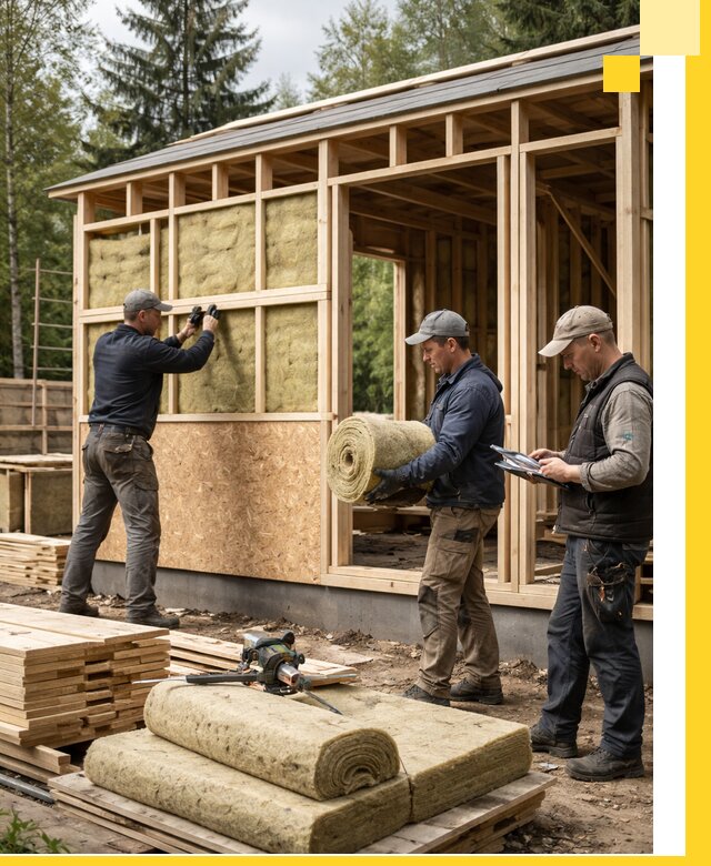 Проектирование и строительство каркасных бань в Южном-Сахалинске под ключ