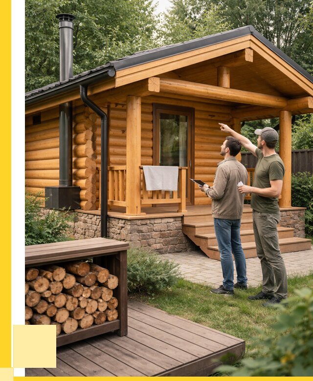 Бани для дачи под ключ в Южном-Сахалинске от 258275 р. | ЭриданЮжн