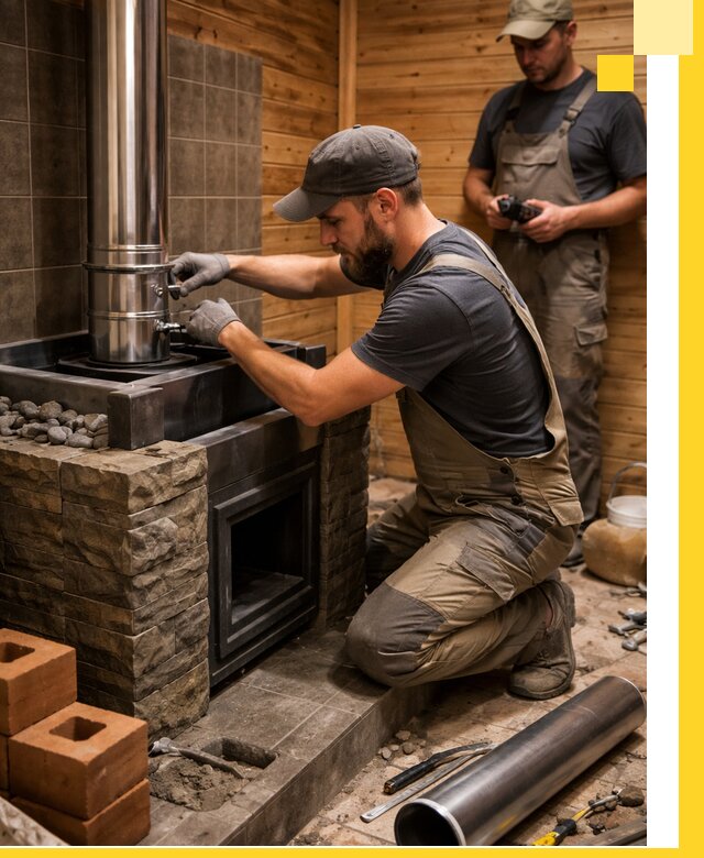 Изготовление и установка банных печей под ключ в Южном-Сахалинске