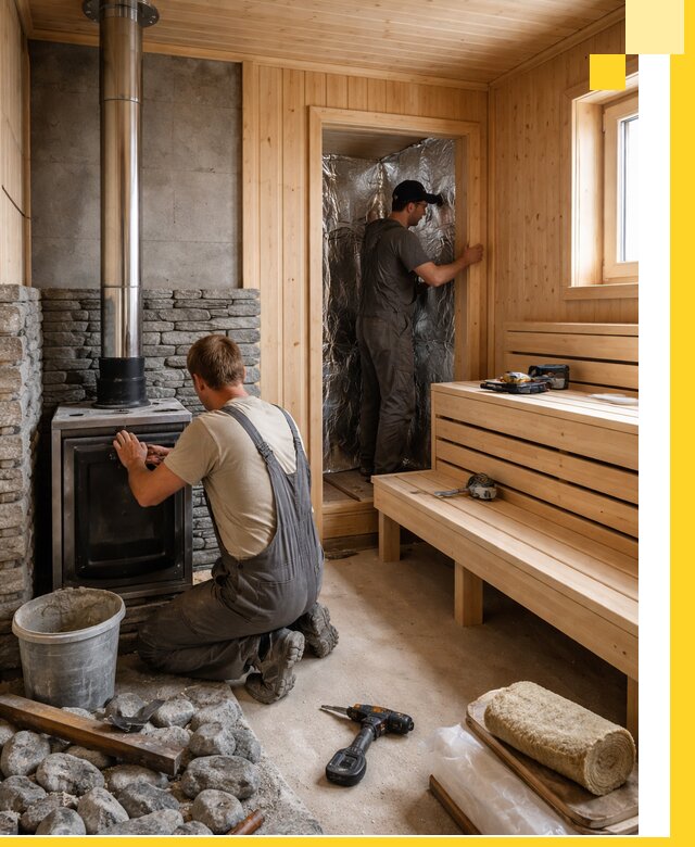 Строительство и изготовление бань под ключ в Южном-Сахалинске